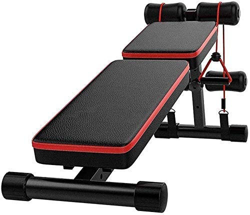 PUFAHAU Sit-ups Hilfs Fitness Ausrüstung Workout Bench Einstellbare Hantel Bank Bauch Muskeln Fitness Stuhl
