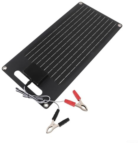 40 W Solar-Ladegerät-Set, tragbar, IP65, wasserdicht, flexibel, monokristallines Solarpanel, für Handy/Marine/Automobil/Wohnmobil/Motorrad/Boot/Wandern