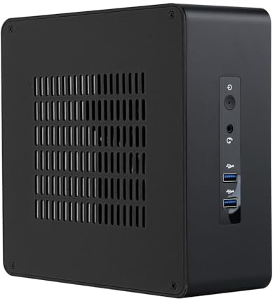 TA80 Piccola cassa del PC del telaio HTPC di ITX del piccolo caso del computer per i desktop con il raffreddamento efficiente ITX