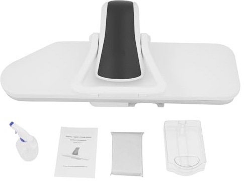 Queeucaer 36 220-240 V-50, 60 Hz, 2200 W, avec plateau de table, presse à vapeur électrique, professionnelle, presse à vapeur intelligente, grande taille, 194 à 392 °F, blanc