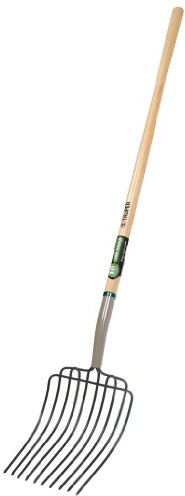 Truper 30331 Tru Tough 137,2 cm Letame/forcone, 10-Tine, Manico Lungo