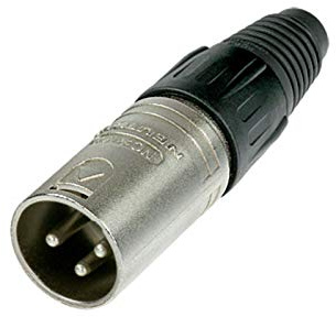 Neutrik XLR-Stecker NC-3MX, 3-polig