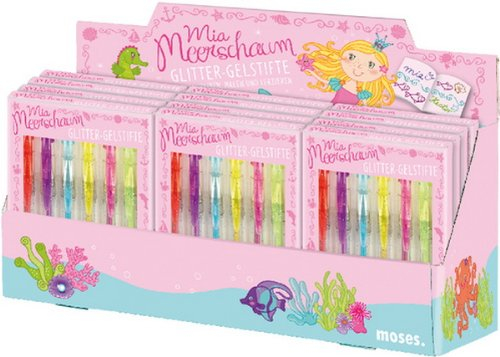 Moses 48023 Mia Meerschaum Glittergelstifte