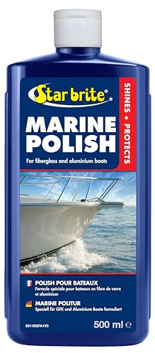 STAR BRITE Marine Politur – Effektiver Schutz für Fiberglas, Metall und lackierte Oberflächen, stellt Glanz und Farbe wieder her