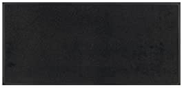 Wash+Dry Tapis de Sol, Raven Black 35x75 cm, intérieur et extérieur, Lavable, Noir