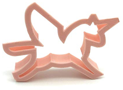Unicorn Pegasus Cookie Cutter 04 Fondant Cake Decorating (2 inches)