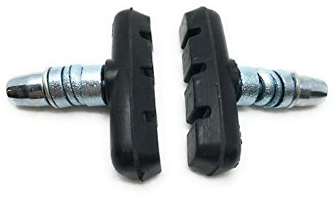 Bremsschuhe, Schwarz, Aluminium 55mm 1 PAAR
