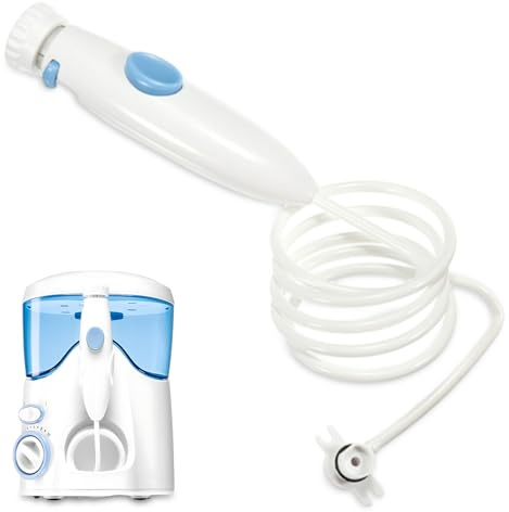 Tuyau de rechange pour hydropulseur WP-100, aérateur d'eau avec poignée en plastique pour l'hygiène buccale, compatible avec les pièces de rechange WP-100 Sunlera