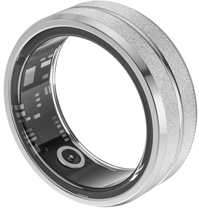 Smart Ring Puls Blodtryck Blod Syretemperatur Sömnkalorier Hälsa Flerspråkig Fitness Tracker Ringar(11#)