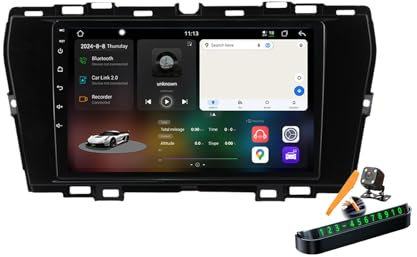 YLOXFW M6 Pro Plus3, Car Stereo Android 14.0 Radio for Tivoli Tivolan 2019-2023 GPS Sat Navigation 9'' Touchscreen DVD Multimedia Video Player FM BT Receiver with Carplay 4G 5G WiFi DSP SWC