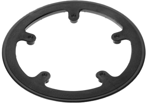 Hohopeti Protezione per Catena Bici 40 Denti in Plastica Nero Multifunzionale per Mountain Bike e Bici da Strada Facile da Installare e Resistente