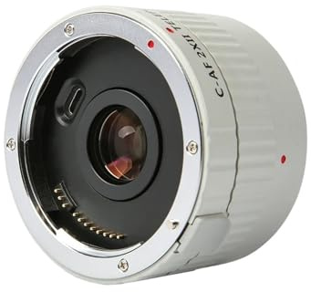 Lens Adapter, C-AF 2X II Teleplus Autofokus Telekonverter Extender Telekonverter, kompatibel for Canon EOS EF Objektiv 7DII 5D IV 6D