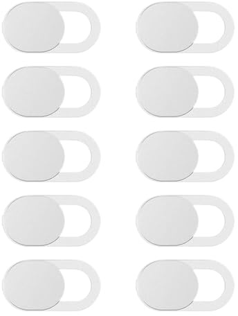 Slider di copertura per webcam, set di 10 per fotocamera per computer portatile, protezione della privacy, tablet, telefono cellulare, PC, fotocamera, uomini, studenti, lavoro