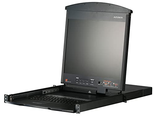 Aten KL1516AM 16-Port CAT5 Dual Rail KVM Switch LCD 43,2 cm (17 Zoll)