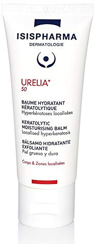 ISISPHARMA URELIA50 - Baume Hydratant Kératolytique 40 ml - Crème Apaisante Anti-Démangaisons - Peaux Très Sèches et Squameuses - Fabrication Française