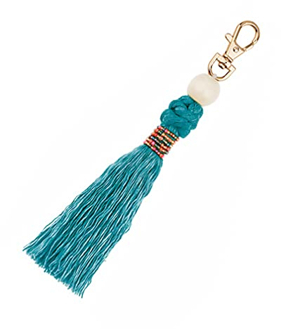 Amosfun Quastenkette, Fransen, Schlüsselanhänger, Ringe, Tasche, Korb, Hut-Anhänger für Boho-Handtasche, Rucksack, Heimdekoration, Kindergarten