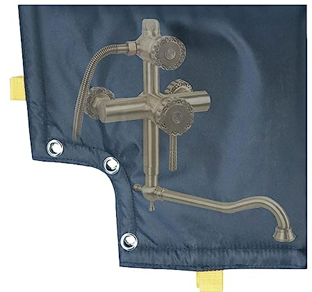 DUDOK Isolation pour clapet anti-refoulement extérieur – Valve de protection étanche – Résistant aux UV – Poche isolée pour l'hiver en plein air