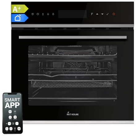 Four encastrable 60 cm | 70L | 2,8kW | Rôtisserie | Fonction pizza | Gril | Circulation de l'air | Air chaud | Timer automatique | EB8317HC