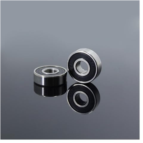 KOVNOVI 8PCS 608 2RS Hybrid Keramik Lager ABEC-7 8x22x7mm Skateboard Spinner Keramik Nitrid Kugellager 608RS Si3N4