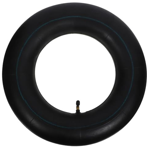 Camera D’aria per Carriola 4.80/4.00-8 in Gomma Nera | Tubo di Ricambio 8 Pollici, Rame per Valvola, Uso Versatile e Aderenza