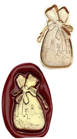 PEPWE Antiker Siegelstempelkopf, Metallstempel, Jahr der Schlange, Siegelstempel für Siegel, Umschläge, Karten, Scrapbooking, Verpackung, Dekoration