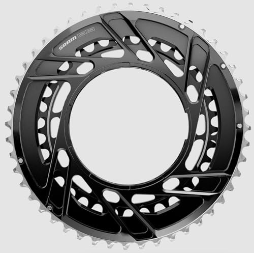 SRAM Force 2X Gewindehalterung Kettenblatt - 46/33t, 12-Gang, Gewindehalterung (für Force E1 AXS PM Spider), Schwarz, E1