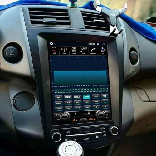 Genérico Radio Android 15 para Toyota RAV4 (2008-2012), Pantalla táctil de 10,4, Reproductor Multimedia, DVD, CarPlay inalámbrico, navegación GPS, Receptor FM, Bluetooth 5G-WiFi, HiFi, SWC, DSP, ALM
