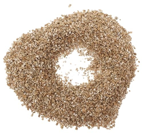 Lurrose Vermiculita Fina Expandida para Plantas de Interior y Hongos, 3 L, Ph Neutro, Retención de Humedad para Cultivo en Macetas y Terrarios, Medio de Cultivo Hortícola Versátil