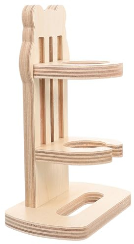 Alasum Adjustable Bamboo Wood Water Bottle for Hamster, Rabbit, and Chinchilla Cage – Small Animal Waterer Stand Accessory for Pet Feeding and Hydration