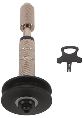 DECORNIJIA Tendeur de Chaîne de Vélo en Alliage D’Aluminium Réglable pour BMX et VTT Outil à Chaîne pour Vélo à Pignon Fixe Léger Compatible Entretien et Réparation en Extérieur