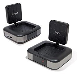 Engel MV7230 Transmisor AV Inalámbrico 58GHz Extensor de Señal Audio Video hasta 60m 8 Canales IR Incorporado Fácil Instalación Compatible con TDT DVD Satélite y Más
