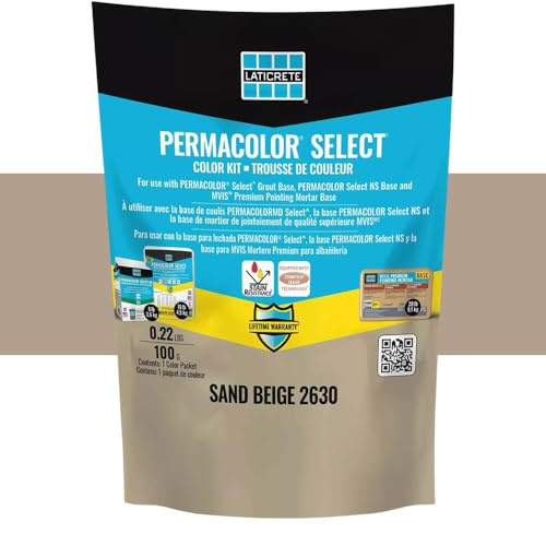 Laticrete Permacolor Select Grout Color Kit - Single Pack - Sand Beige