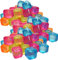 50 glaçons Party - Réutilisables - En forme de glaçons - Multicolores - En plastique - Glaçons permanents bunt