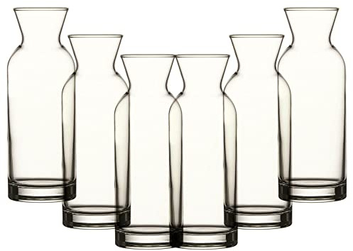 6 x Glas Karaffe Village 0,5L geeicht