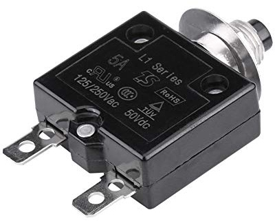 KSTE 5A reset manuale Interruttore termica Circuit Breaker Over Current Protezione di sovraccarico