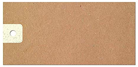 Anhänge-Etiketten V-100-50-500-100x50 mm im Vintage-Look - Offset-Karton ca.350g/m² - Lochstanzung 4 mm- optische Lochverstärkung - hohe Stabilität - beidseitig beschreibbar - 500 Stück