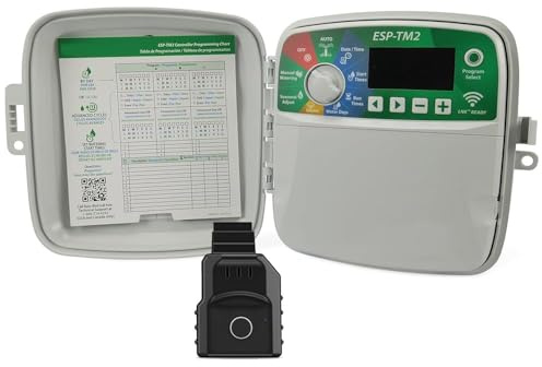 Suinga - Programador riego Wifi R.Bird ESP-TM2 4 zonas exterior + LNK. Controla a distancia hasta 4 zonas de riego automático.