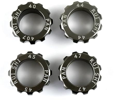 4 x Öffner für Panerai-Uhren, 4 x Panerai-Gehäuseöffner, Uhren-Reparaturwerkzeug – Austern-Stil, Uhrengehäuseöffner mit Schraubverschluss für Panerai Watch 40/44/45/48, Schwarz , 40/44/47/45