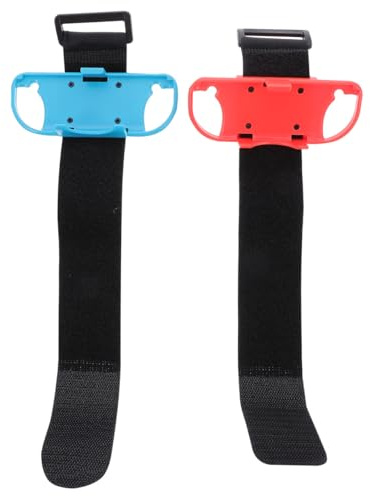 HOMSFOU 2pièces Bracelet Pour Manette De Jeu Dragonne Réglable Sangle Élastique Pour Manette De Jeu Compatible Avec Switch