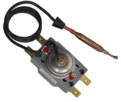 NPXUAMTJ Struttura del metallo del limitatore di temperatura del termostato dello scaldabagno dei commutatori del controllo della temperatura adatta a scaldacqua elettrici