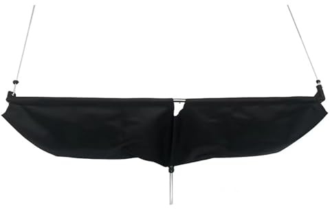 Housse de nettoyage imperméable pour climatiseur – Mini kit de sac de nettoyage pour unités murales et conduits (noir 119,4 x 45,7 cm) – Outil essentiel d'entretien du climatiseur