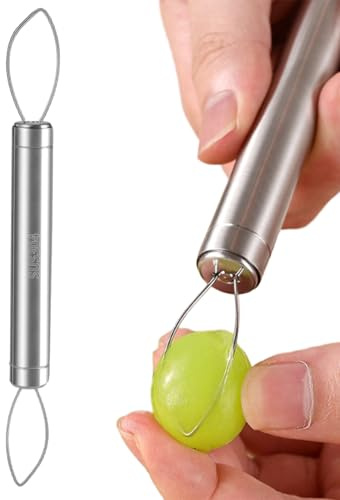Sbucciatore Per Kiwi | Sbucciatore per Uva | Estrattore Di Polpa Portatile Per Cucina Casa Ristorante Insalate Cena Kiwi Bacche