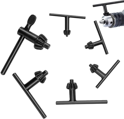 6 llaves portabrocas universales para taladro, llave de mandril dentado, 4/6/10/13/16/20 mm