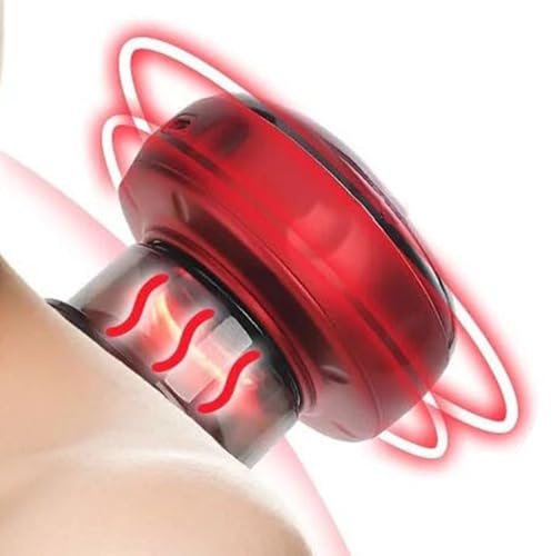 Apparecchio elettrico a ergonomico elettrico a 6 livelli - Ventose da massaggio per la schiena da uomo - per casa ufficio uomini donne sport schiena collo spalle gambe piedi mani
