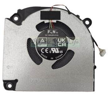 Ventilateur De Refroidissement For Processeur Et Carte Graphique, Compatible Avec Thunderobot, 911 Plus G2 Max JT009Z00CRU, 911 Plus G3 Pro 7 JT009S00BRU Et JT009R00BRU (nouveau Modèle).(FQNW CPU Fan)