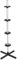 TecTake Albero per Cerchioni per Pneumatici Supporto Porta Ruote Larghi Fino a 295 mm