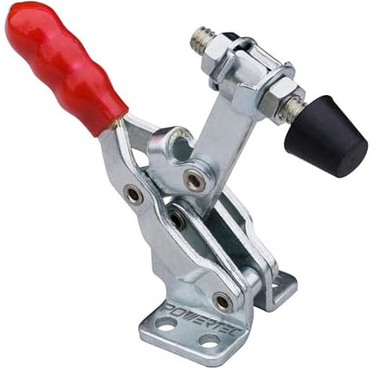 POWERTEC 20303 Vertical Quick-Release Toggle Clamp with 200 lbs Capacity, 12050
