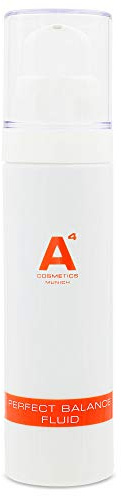 A4 - PERFECT BALANCE FLUID | Anti-Aging Lotion | Creme Hautberuhigend | auch für ölige und Mischhaut | Mattierende Hautcreme mit Arganöl (50ml)