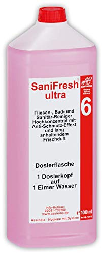 SaniFresh ultra Fliesen und Sanitärreiniger Hochkonzentrat 1000ml