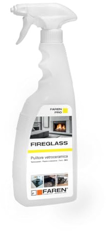 - Faren - Fireglass. Desincrustante para termochimeneas. Envase de 750 ml